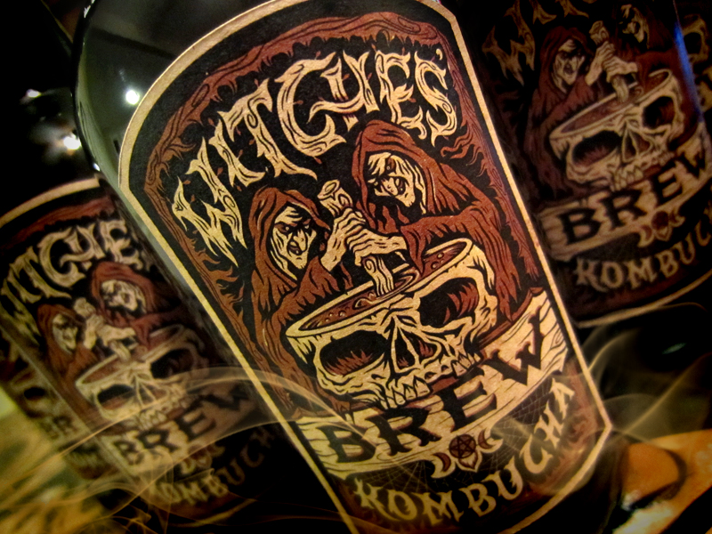 Witches' Brew Black Licorice Kombucha