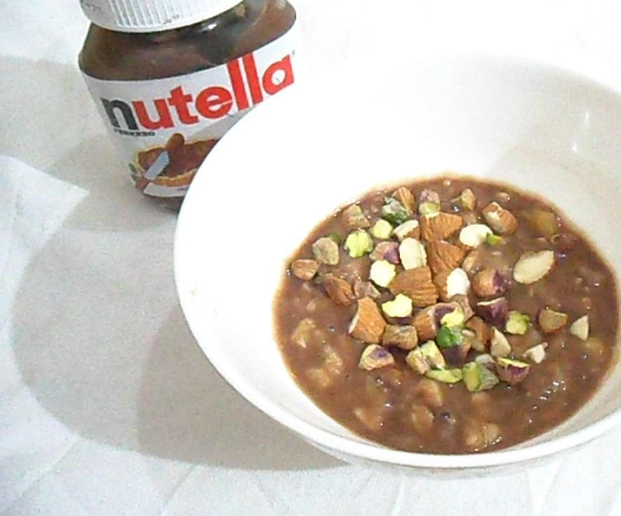Crunchy Nutella Icecream