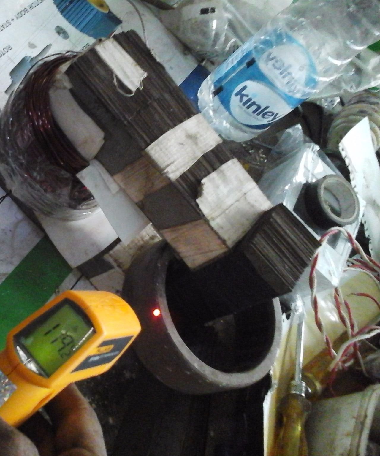 Home Made Bearing Induction Heater 