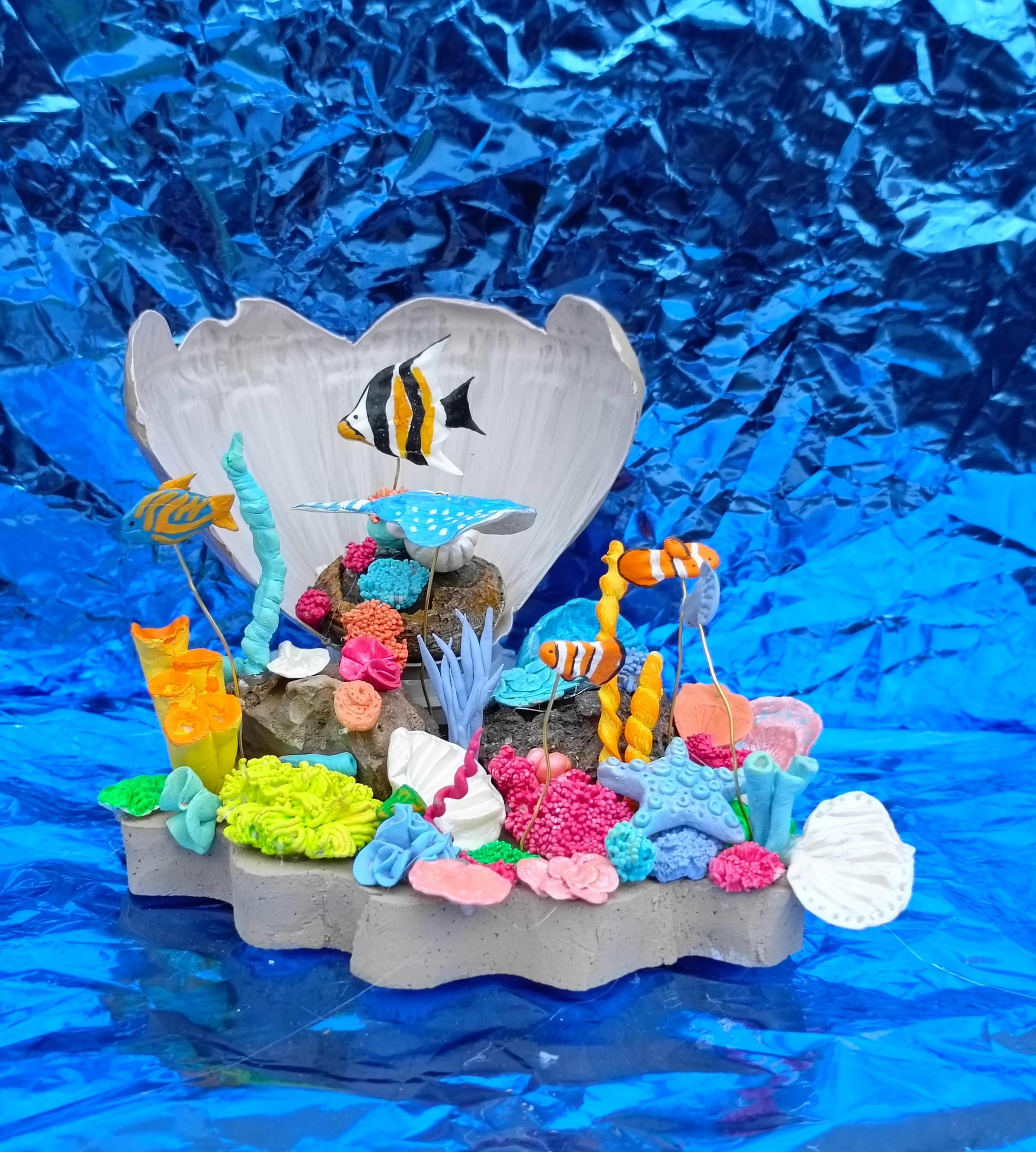 Coral Reef Inspired Decoration