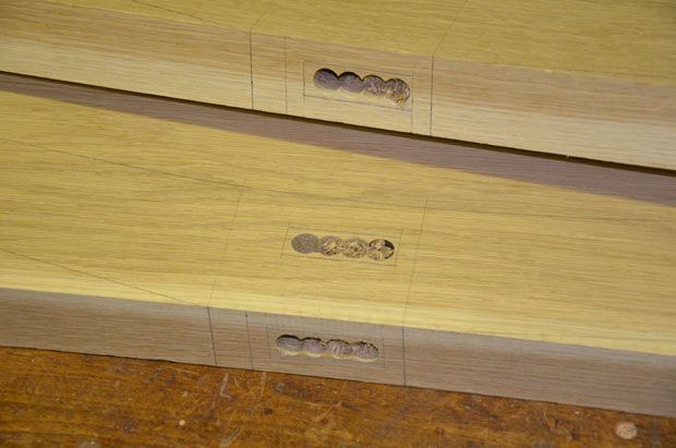 Chopping Mortises