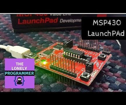 Getting Started With Texas Instrument's LaunchPad - Tutuorial 1 : Blinking a LED