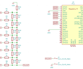 Construction of the R2R DAC