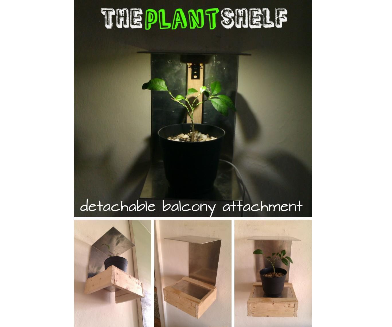 The Plant Shelf - Balcony Attachment