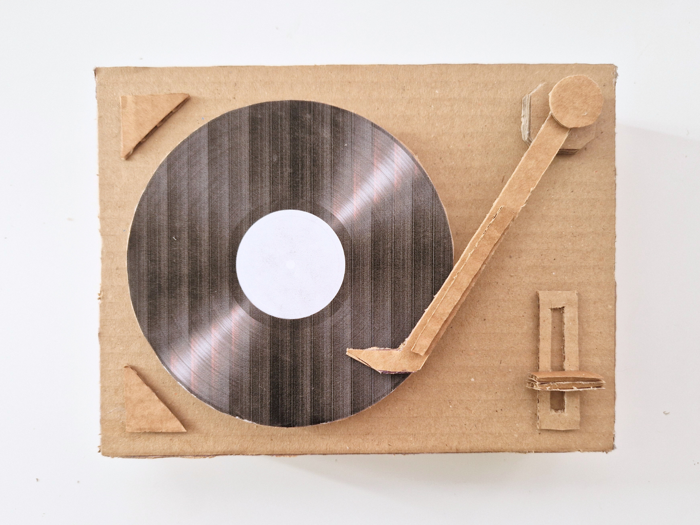 Build Your Own Working Cardboard Record Player 9 Steps (with Pictures
