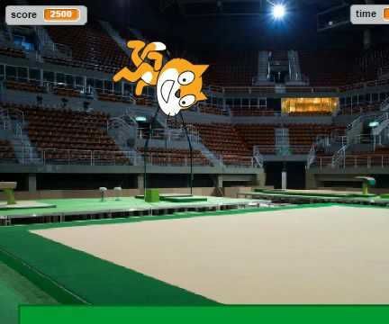 Scratch Olympic Floor Exercise With PocketLab
