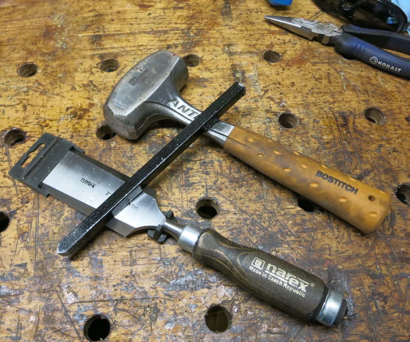 Masonry Chisels From Scrap Iron