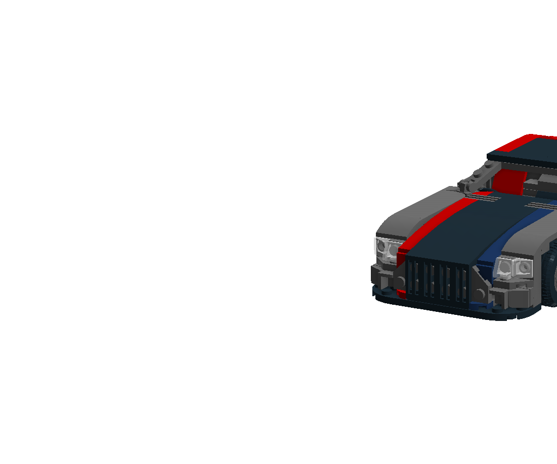 Lego Mercedes Benz AMG GT MOC