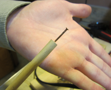 Step 3: the "Jesus Stick"