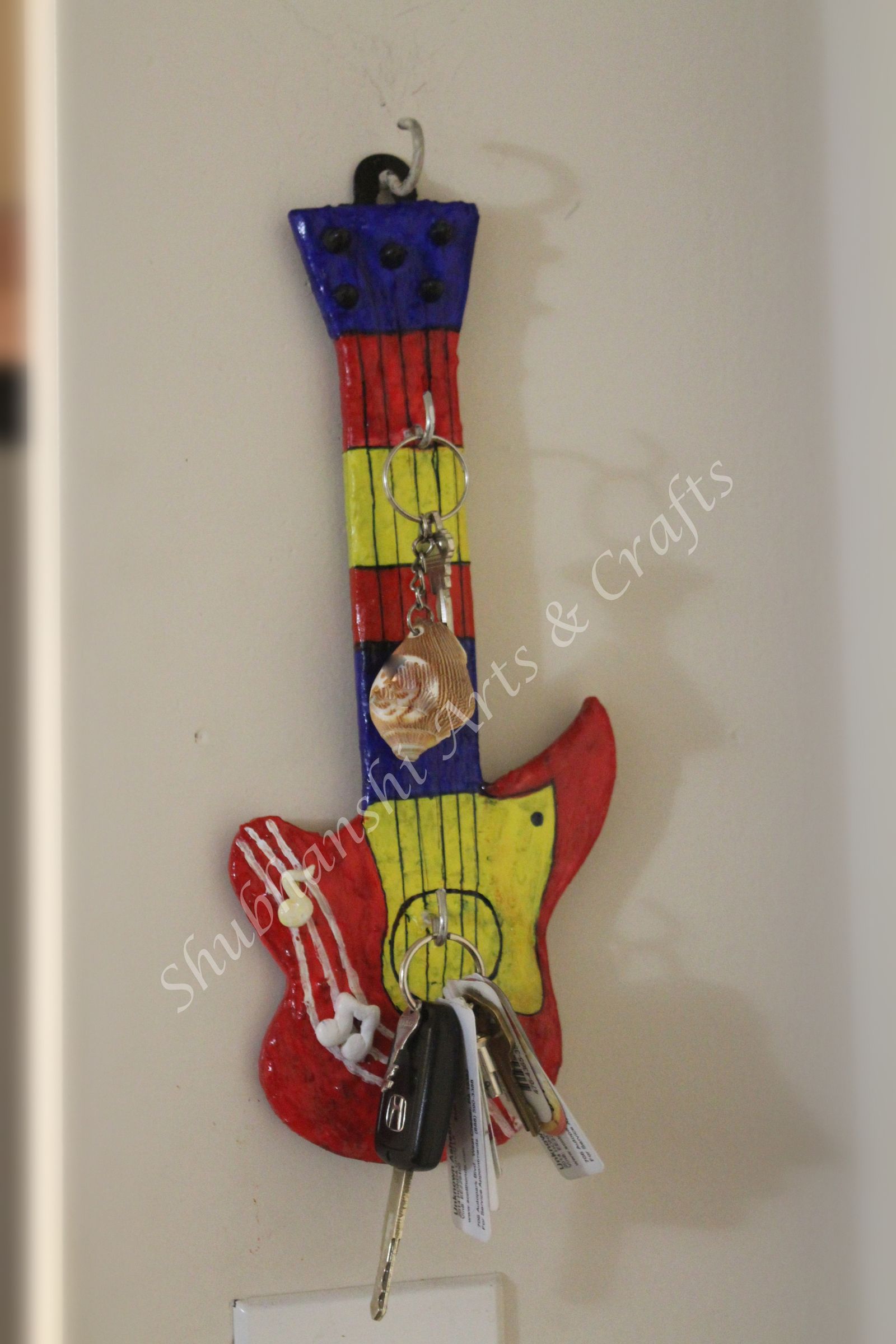 DIY Key Holder Guitar Instructables