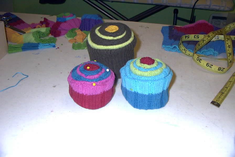 Cupcake Pincushion