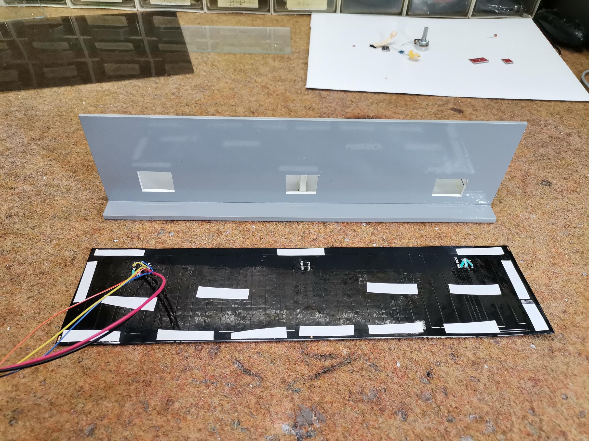 ESP2866 Controlled 8x32 Matrix WS2812 Leds (Awtrix Project) : 5 Steps