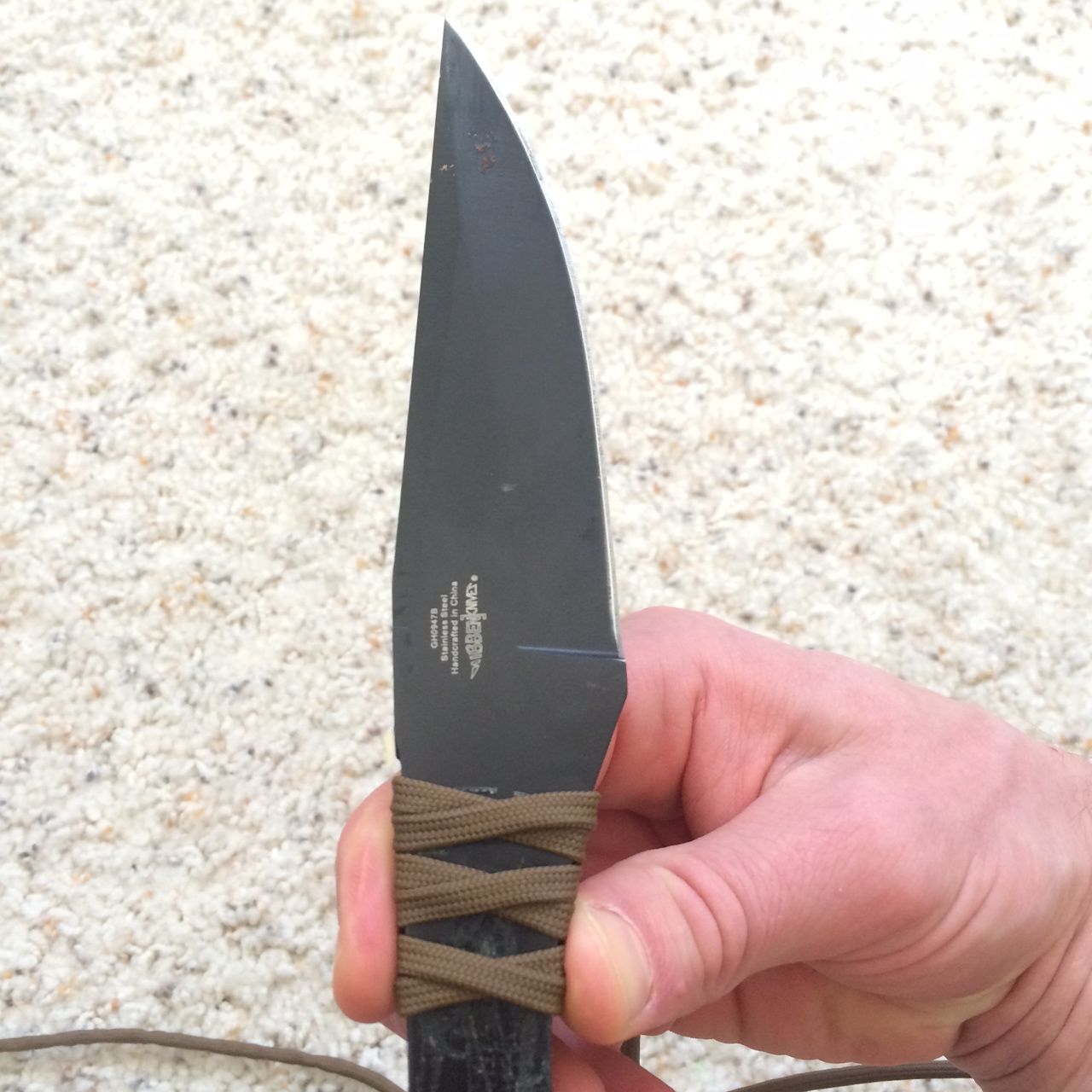 Paracord Knife Handle 4 Steps Instructables