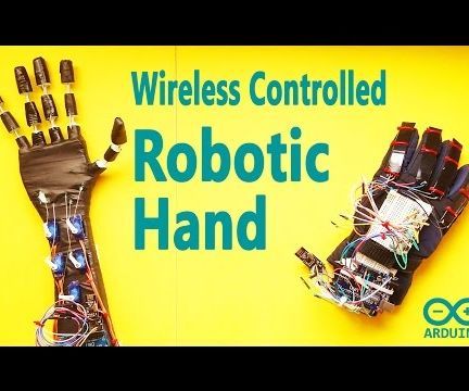 Arduino - Make a Low Cost Robotic Hand With Wireless Controlled (using ...