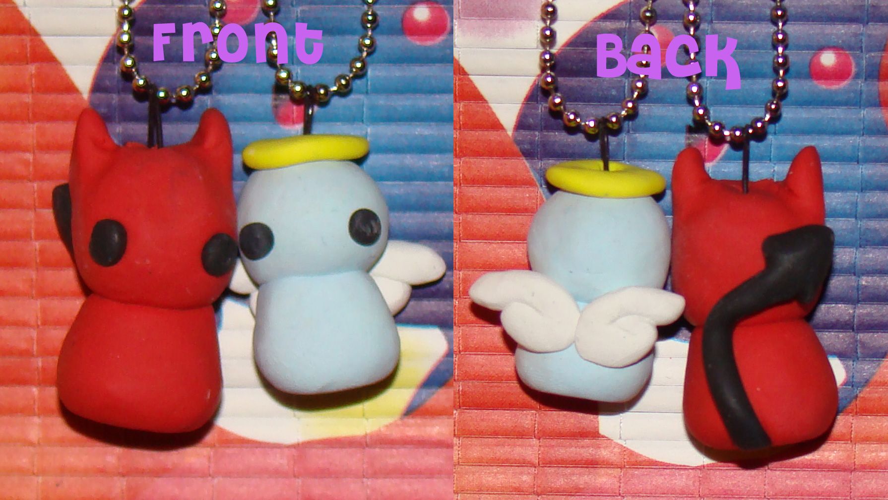 Angel and Devil Necklaces