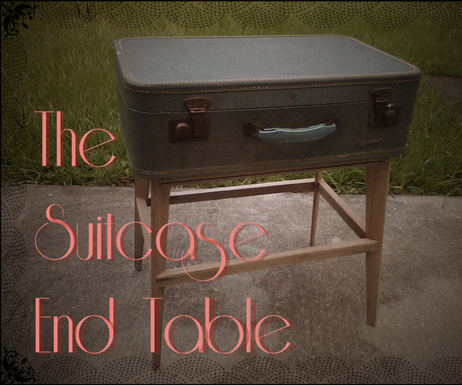 The Suitcase End Table
