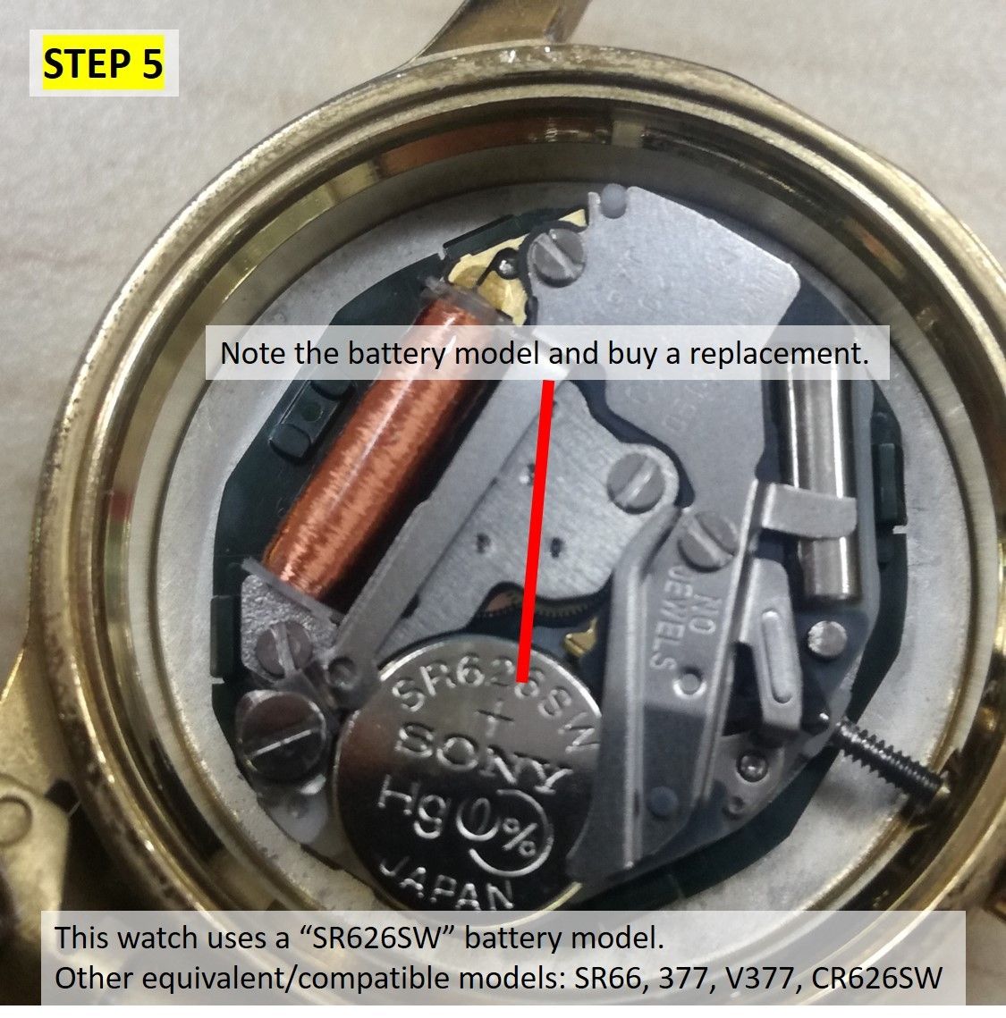 (Detailed) Replace Watch Battery at Home 12 Steps Instructables