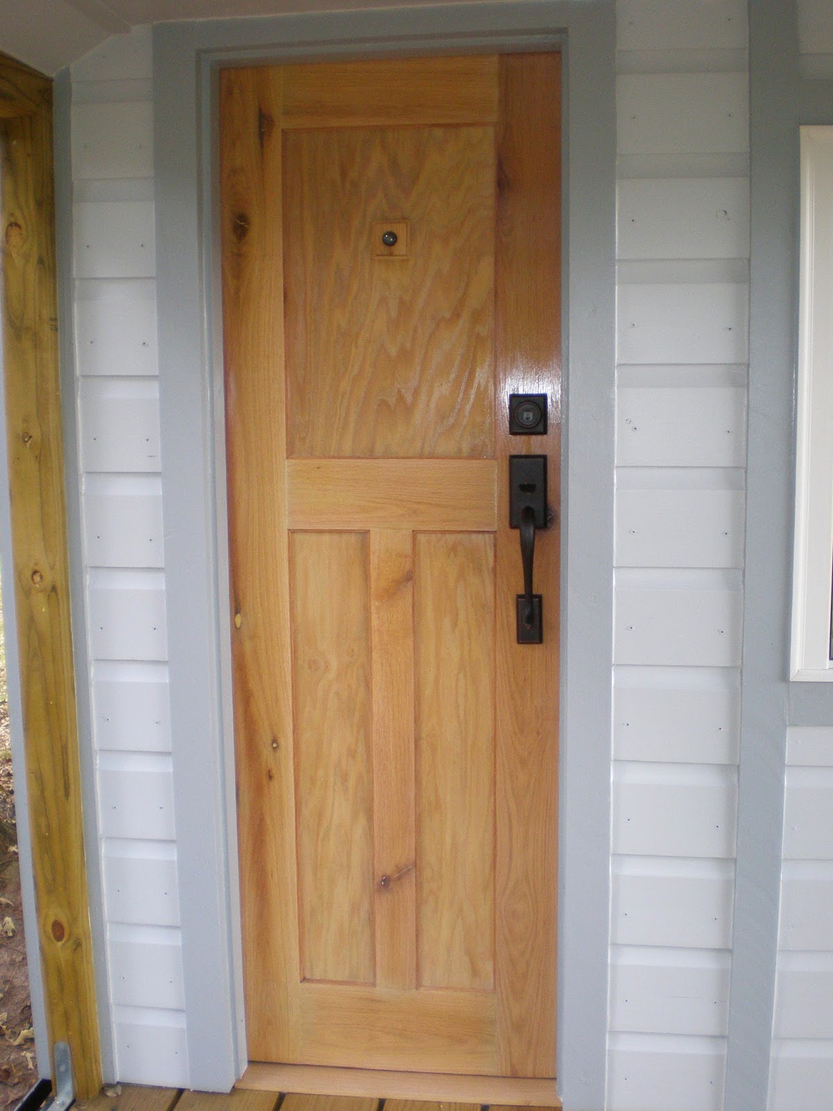 Building my Tiny House Door