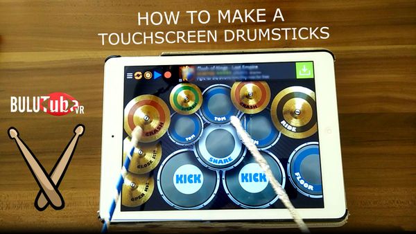 Touchscreen Drumsticks! Cheap and Easy!
