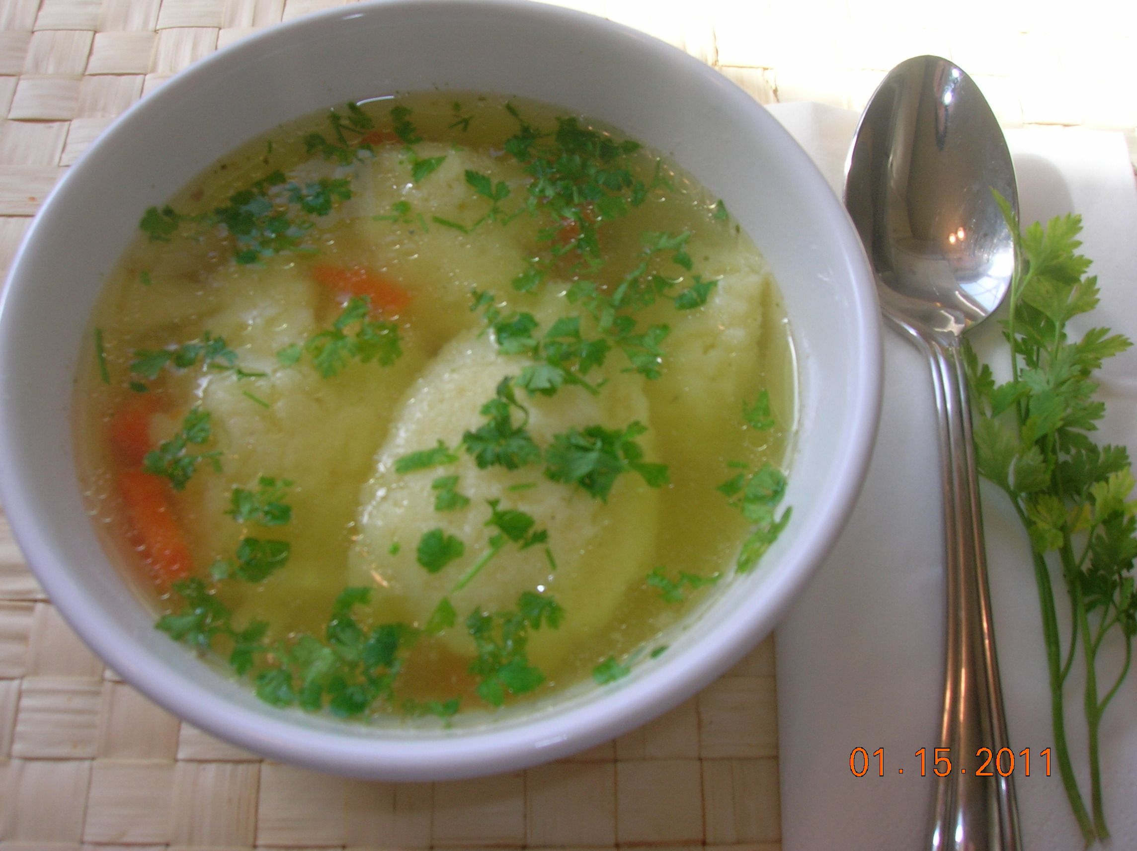 Amazing Chicken Soup with Dumplings
