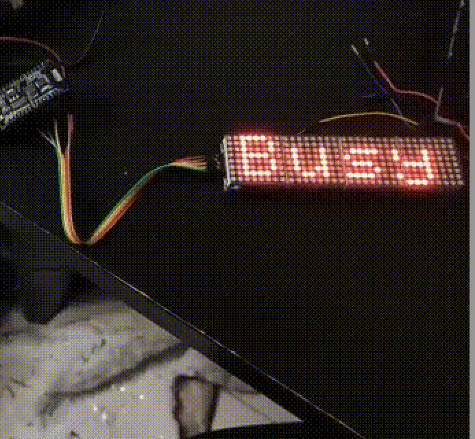 Get Slack Status on Dot Matrix LED Display
