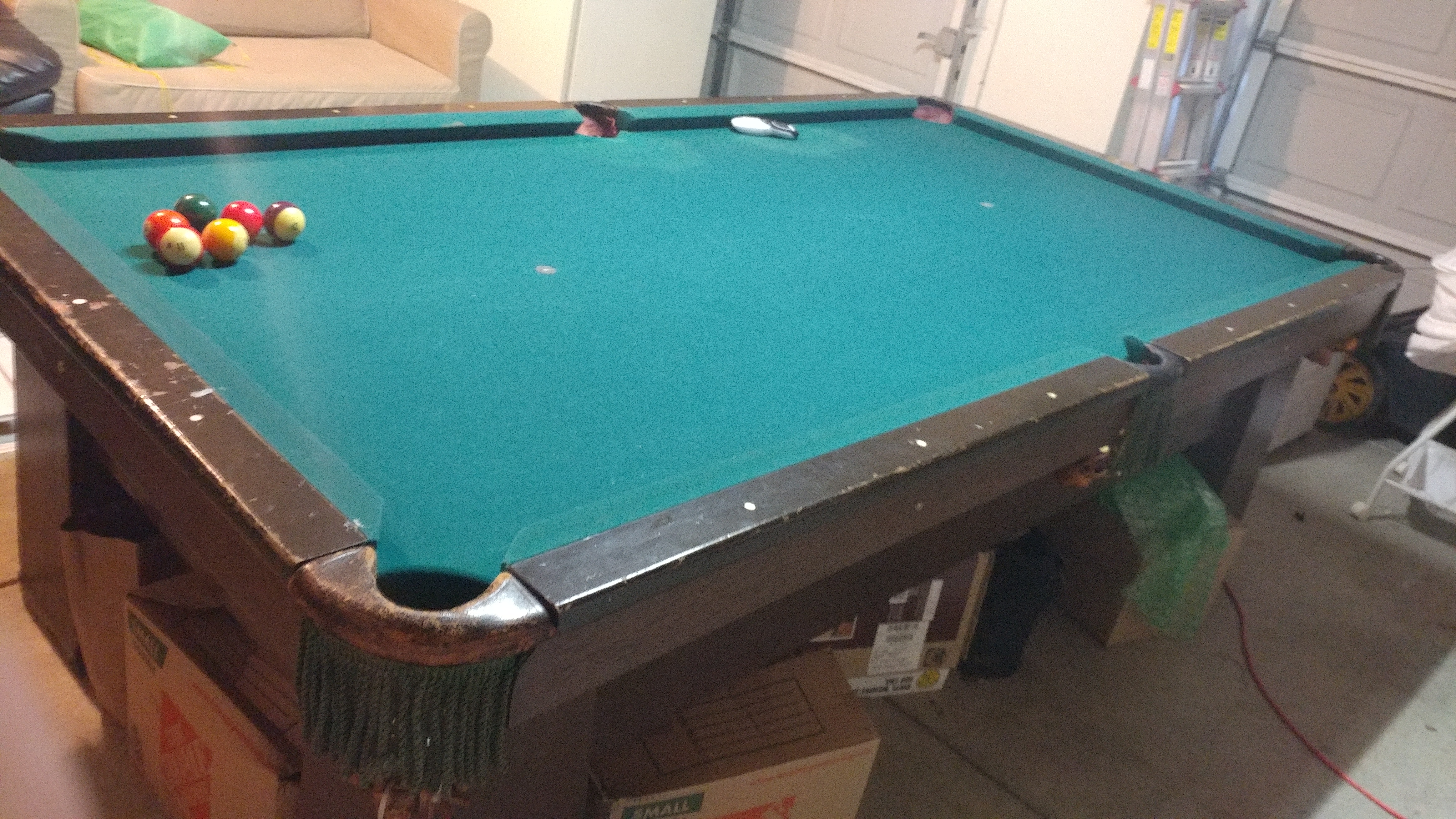 Refurbish Pool Table 9 Steps Instructables