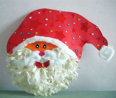 Garlic Peels Santa