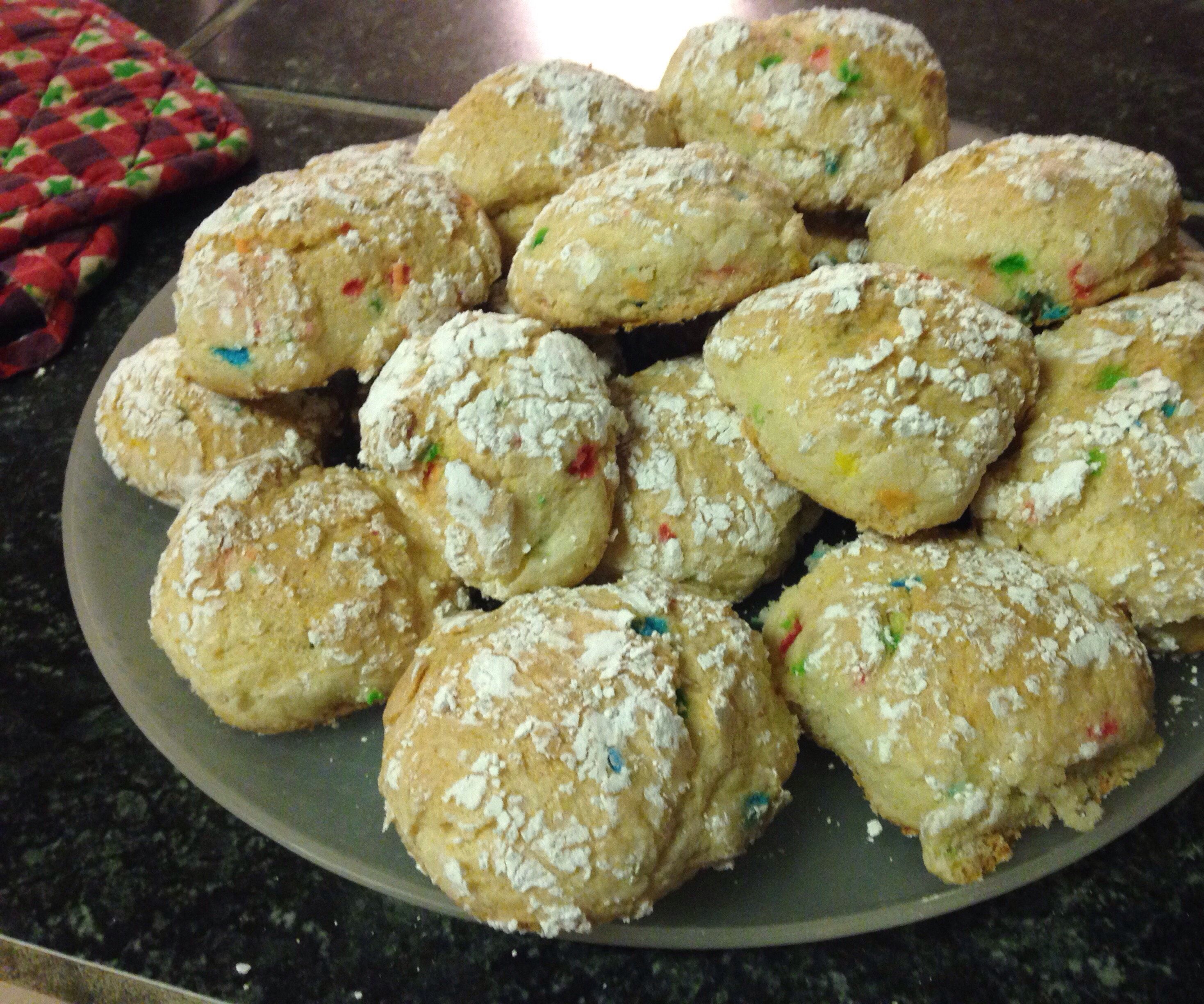 Powdered Party Cookies!
