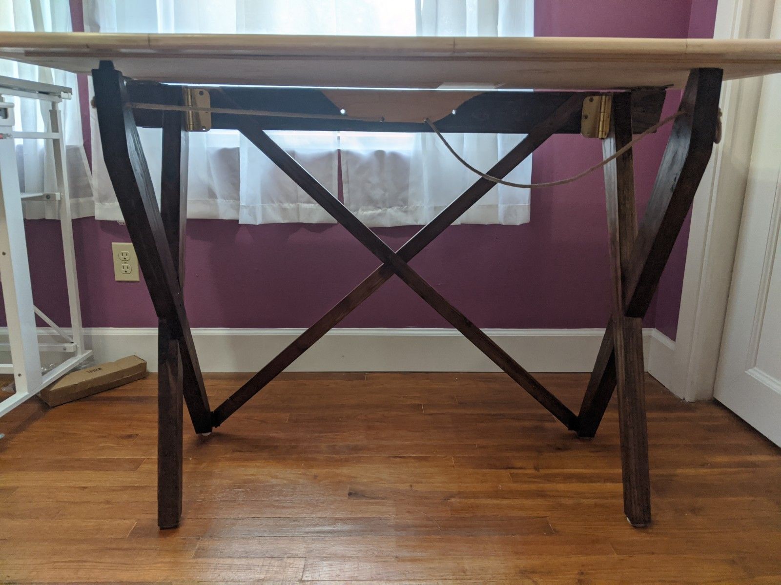 Folding Craft Table 5 Steps Instructables