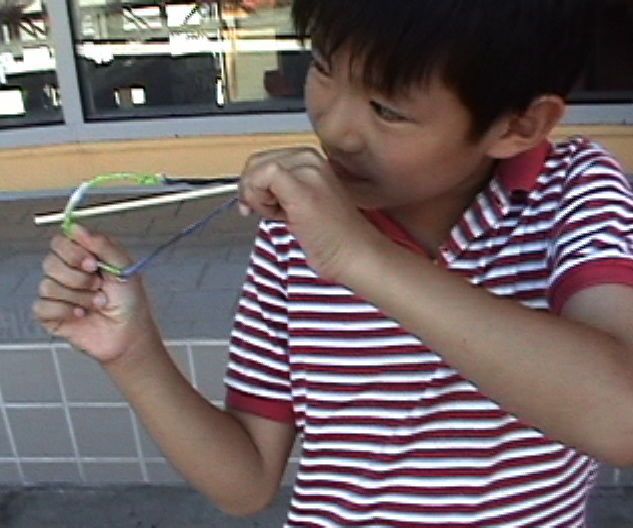 Paperclip Bow and Q-Tip Arrows