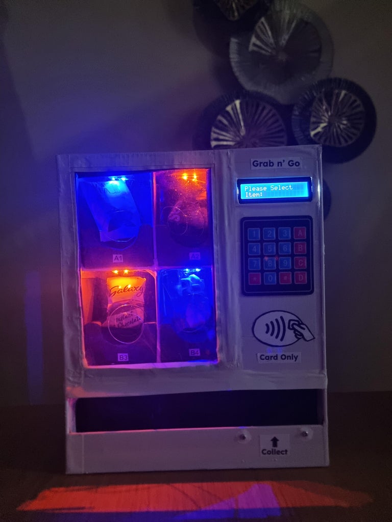 Craft Your Own Desktop-Sized Cardboard Vending Machine With an Arduino ...