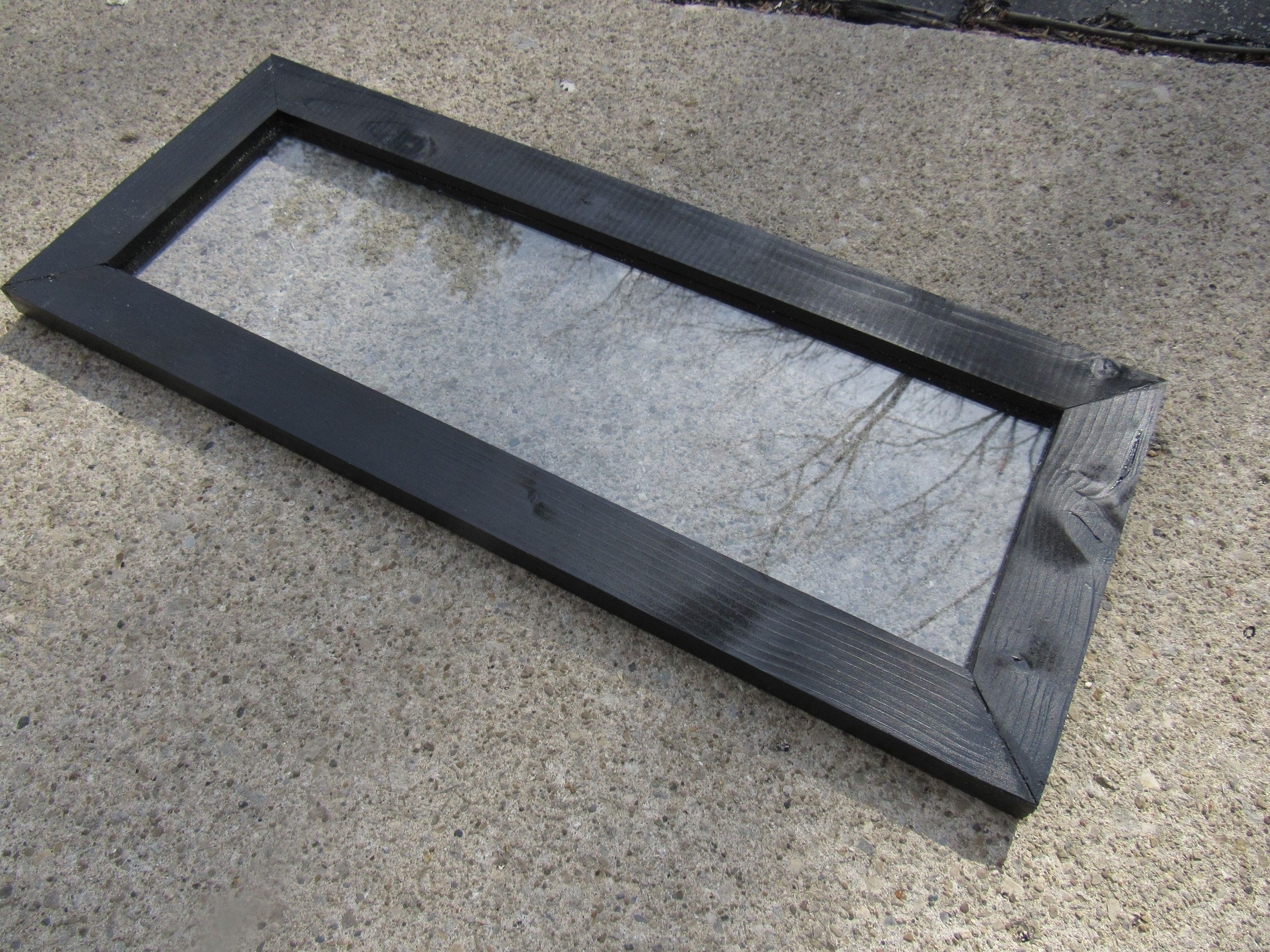 Frame the Glass for the Front