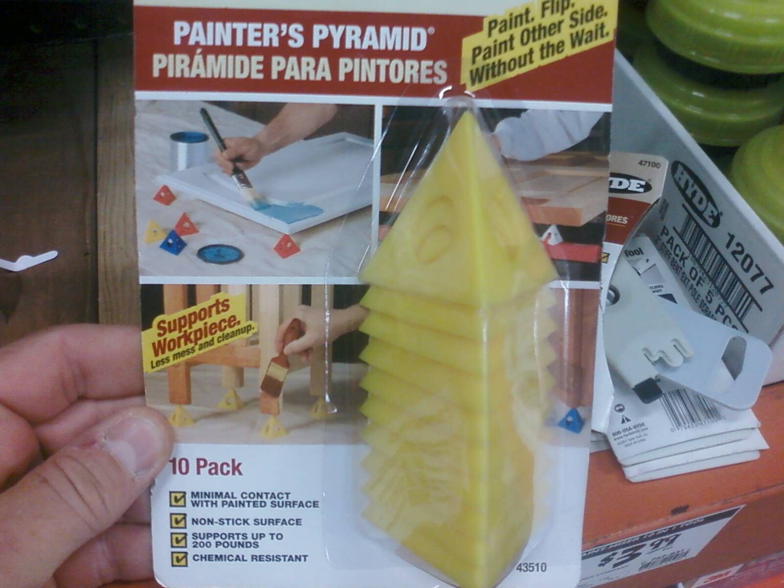 Painter's Pyramid, Cardboard Version.