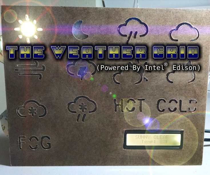 The Weather Grid (Powered by Intel Edison)