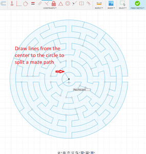 Split Big Maze Paths