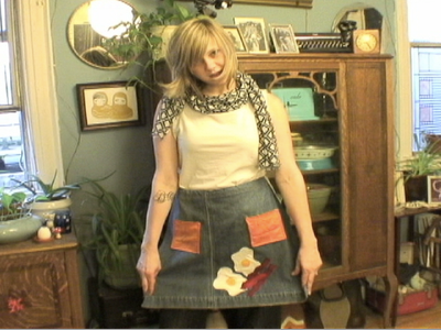 How to Make an Apron Out of Old Jeans