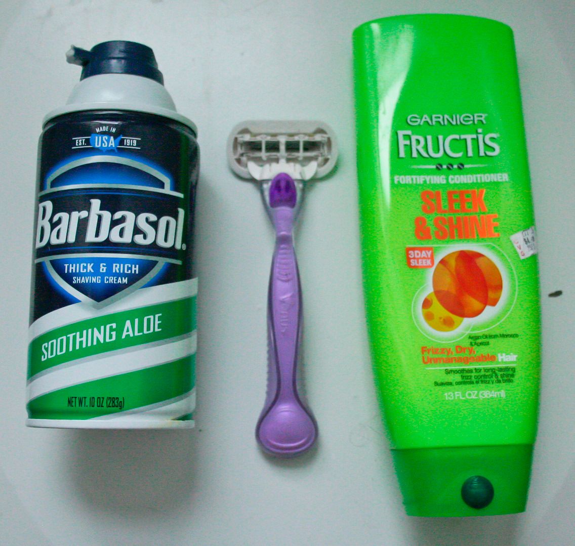 Using Conditioner As Shaving Cream Instructables
