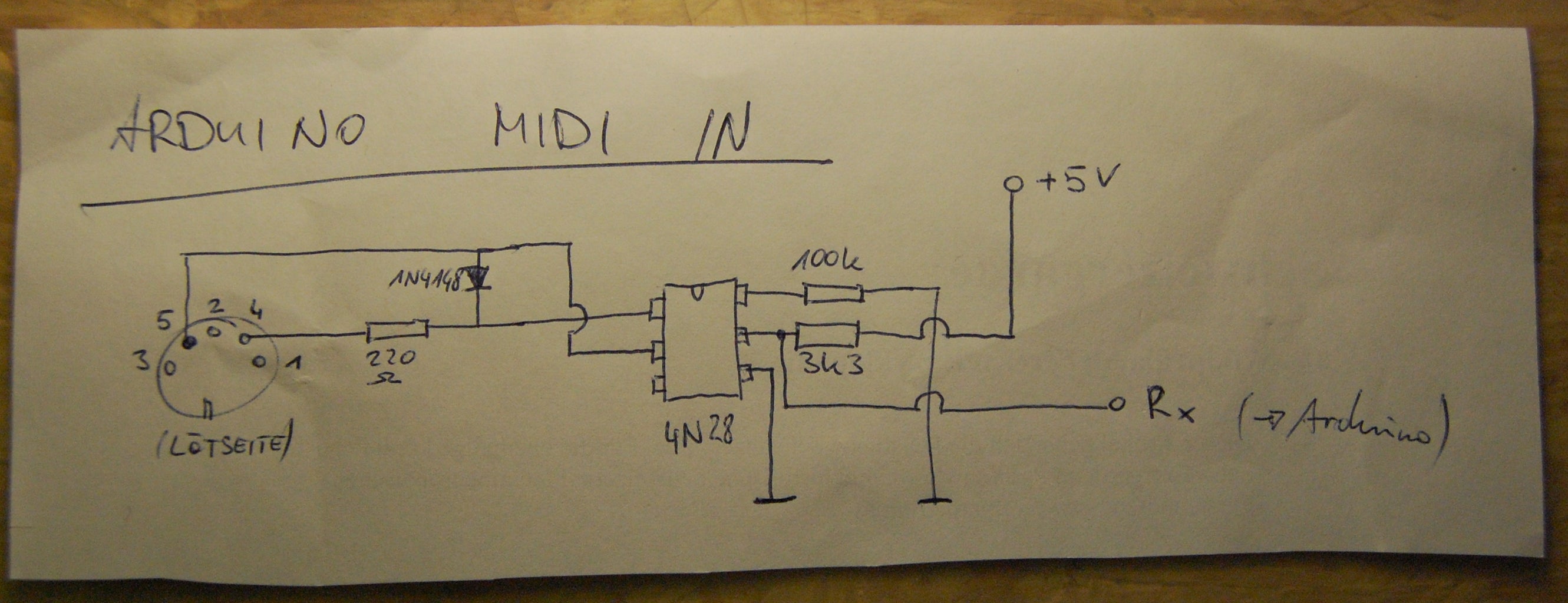 Arduino MIDI-in Shield : 4 Steps - Instructables