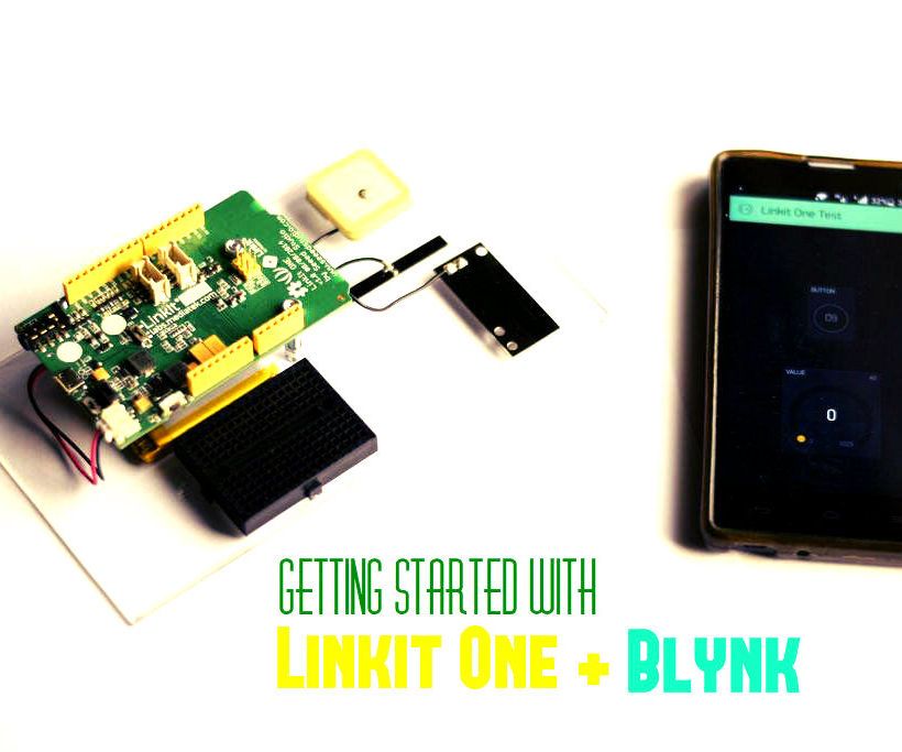 Getting Started With Linkit One + Blynk