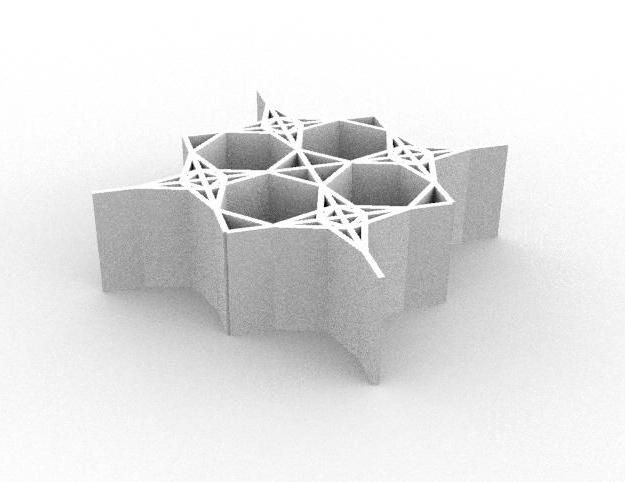 2D Ornamental Pattern Designed in Rhino and Grasshopper