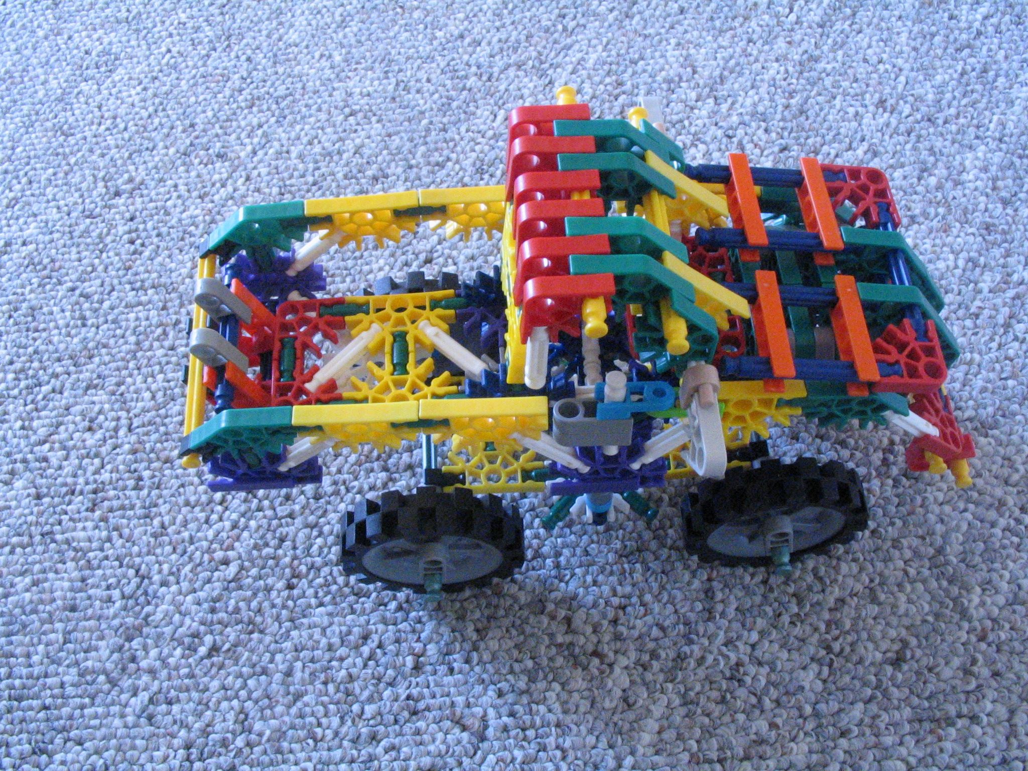 smallest knex suspension truck on this site