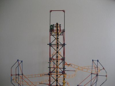 K'nex Rolercoaster and Ferris Wheel