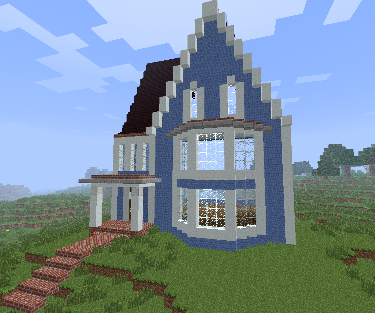 Margaret Mead Victorian House in Minecraft Education
