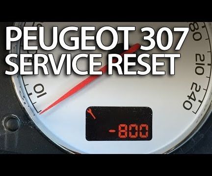 How to Reset Service Reminder in Peugeot 307