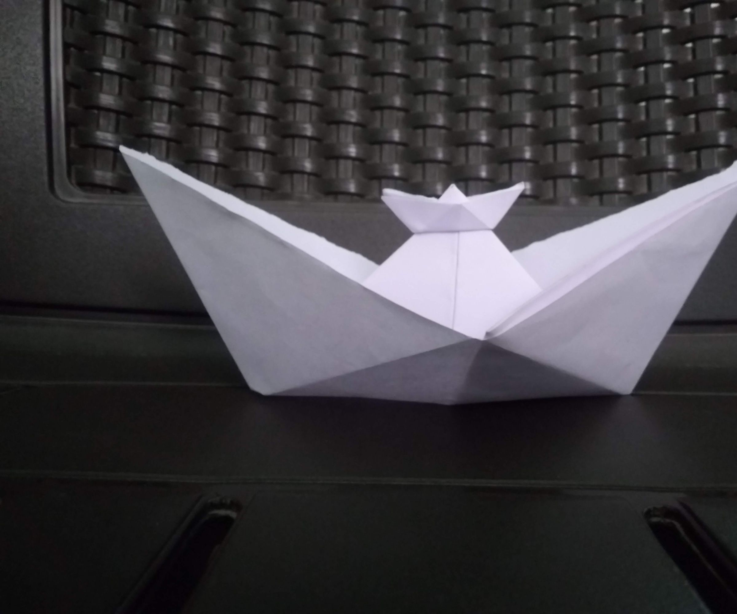 Big Vs Small Paper Boat