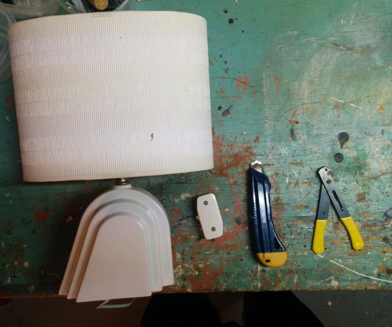 Adding a Switch to a Lamp