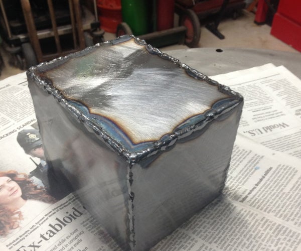 school welding projects How to MIG Weld a Box