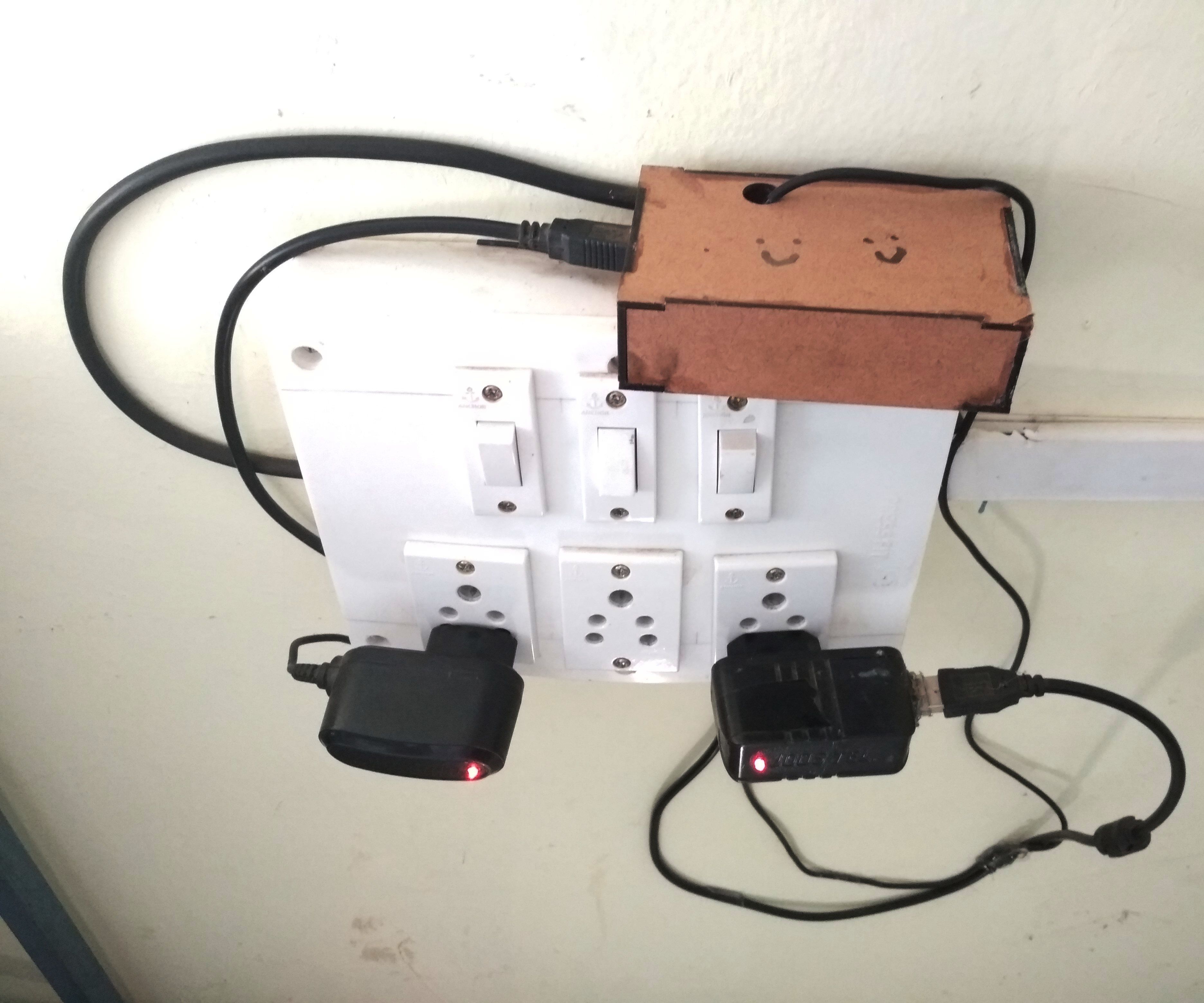 POWER CUT/ON INDICATOR