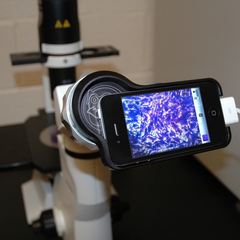 ScopeMonkey - Turns an IPhone Into a Camera for Microscopes, Telescopes, Binoculars, Etc