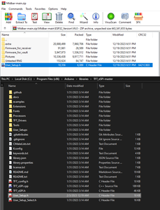 Replace the Preset File for the TFT_eSPI Library
